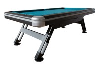 Billiard Table, Pool, Sydney II, 7 ft., black-silver