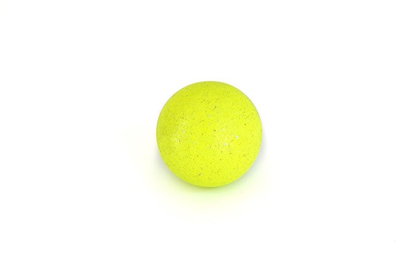 Ball for soccer, cork, neon yellow, set, 10 pcs.