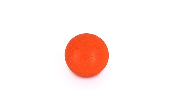 Ball for soccer, cork, neon red, set, 10 pcs.