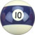 Billard Ball 10